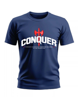 Conquer Graphic Printed T-Shirt