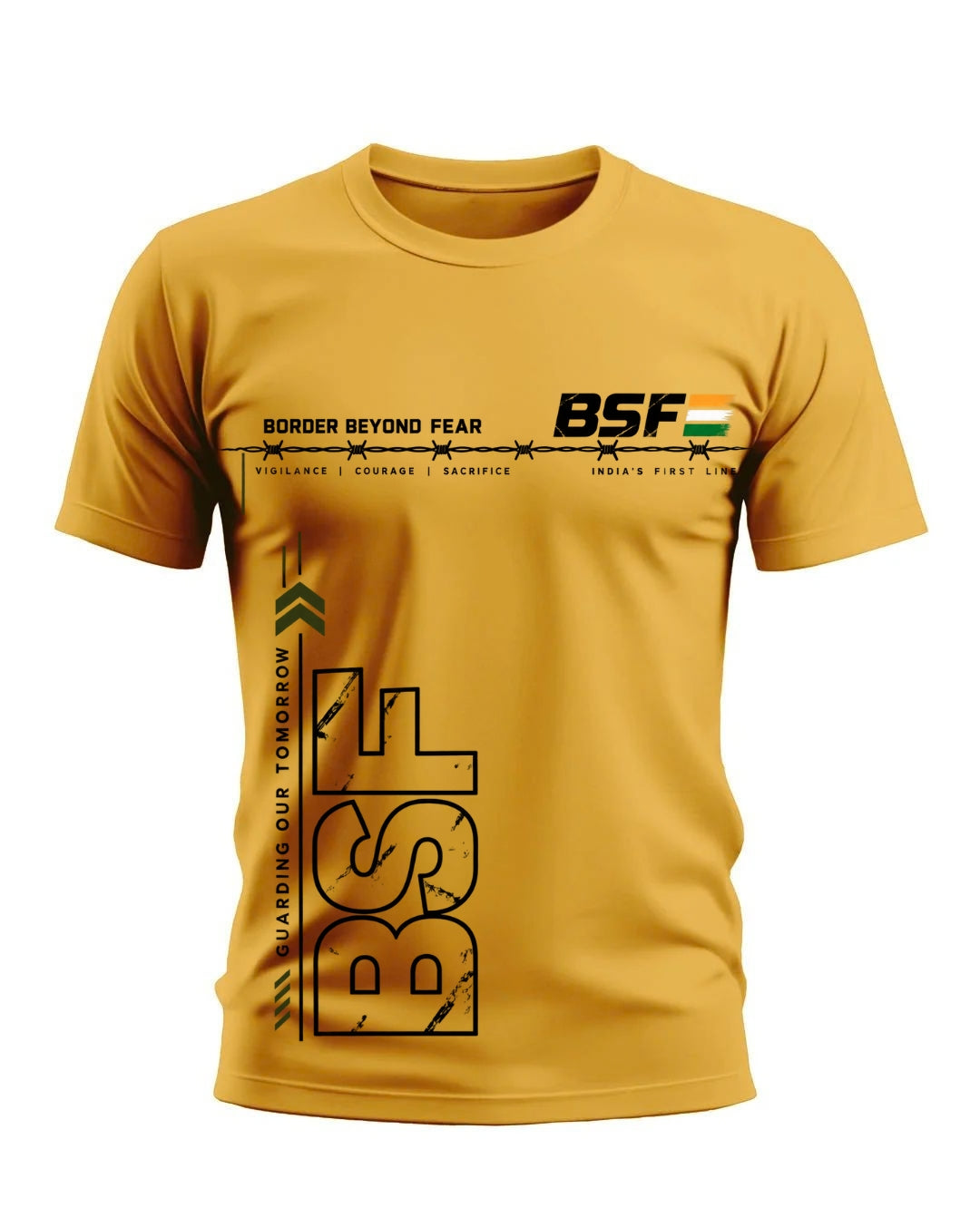 BSF Border Beyond Fear Cotton T-Shirt