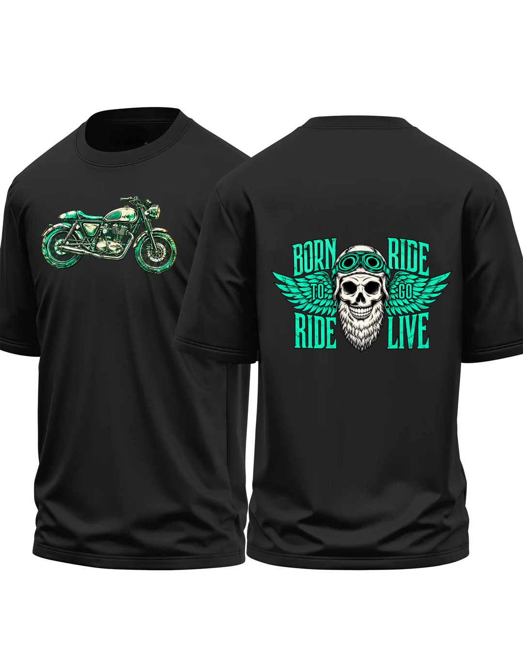 BORN TO RIDE Oversized T-Shirt