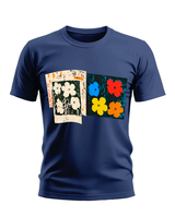 Floral Collage Graphic T-Shirt