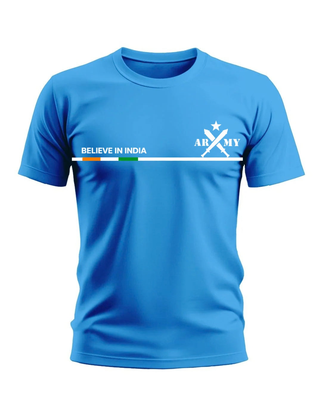 Believe In India Cotton T-Shirt