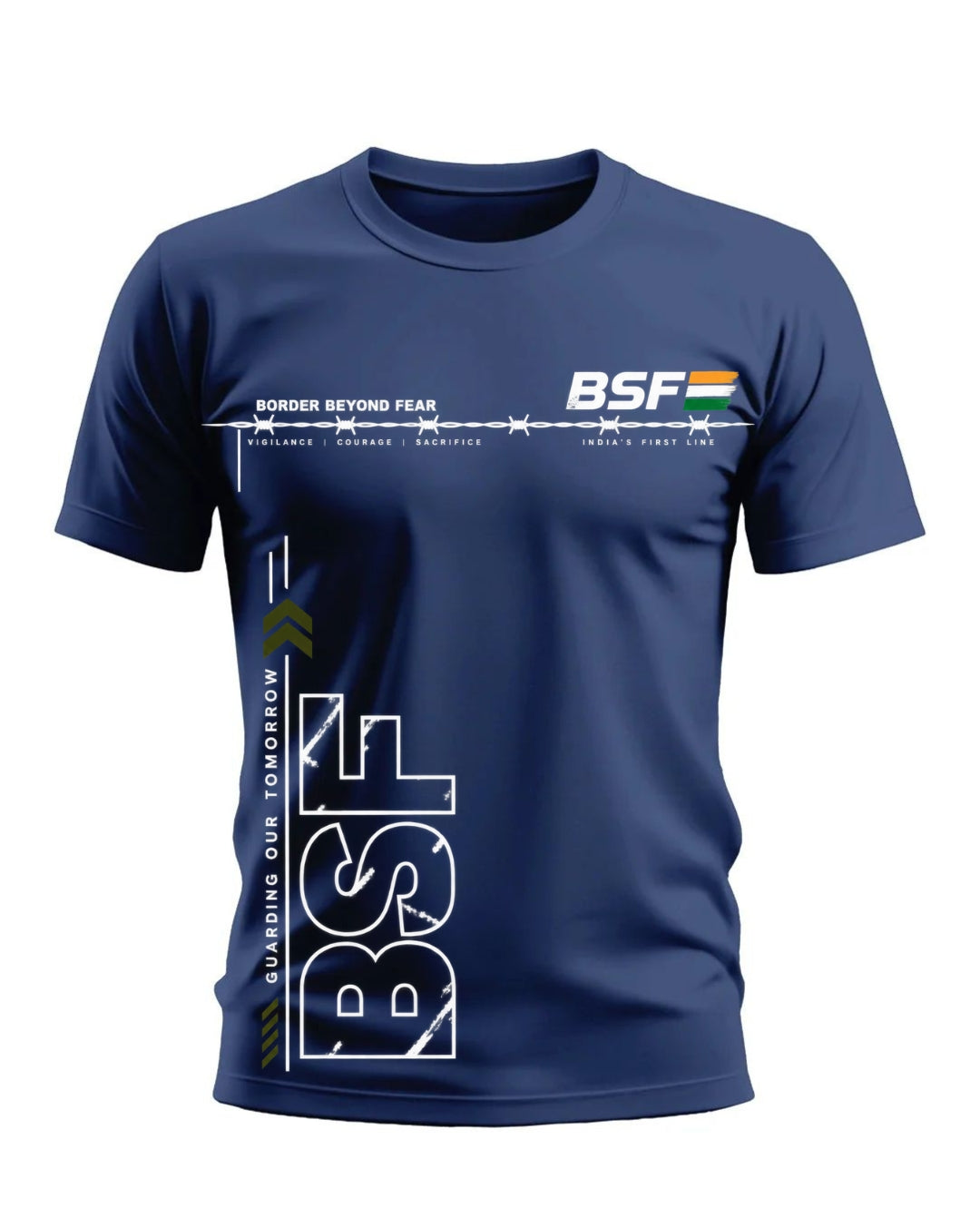 BSF Border Beyond Fear Cotton T-Shirt
