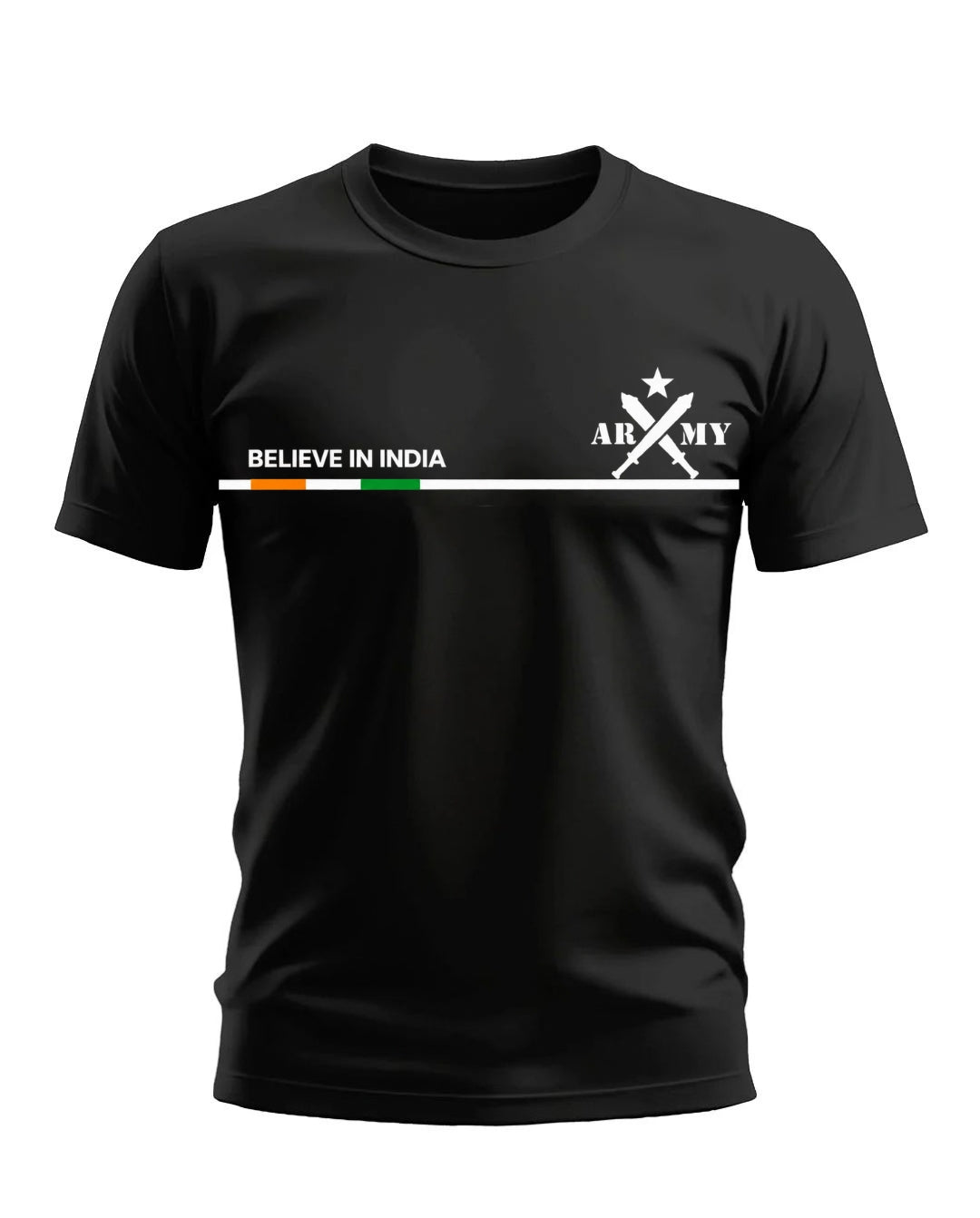 Believe In India Cotton T-Shirt