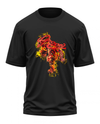 Fiery Tiger Graphic Oversized T-Shirt