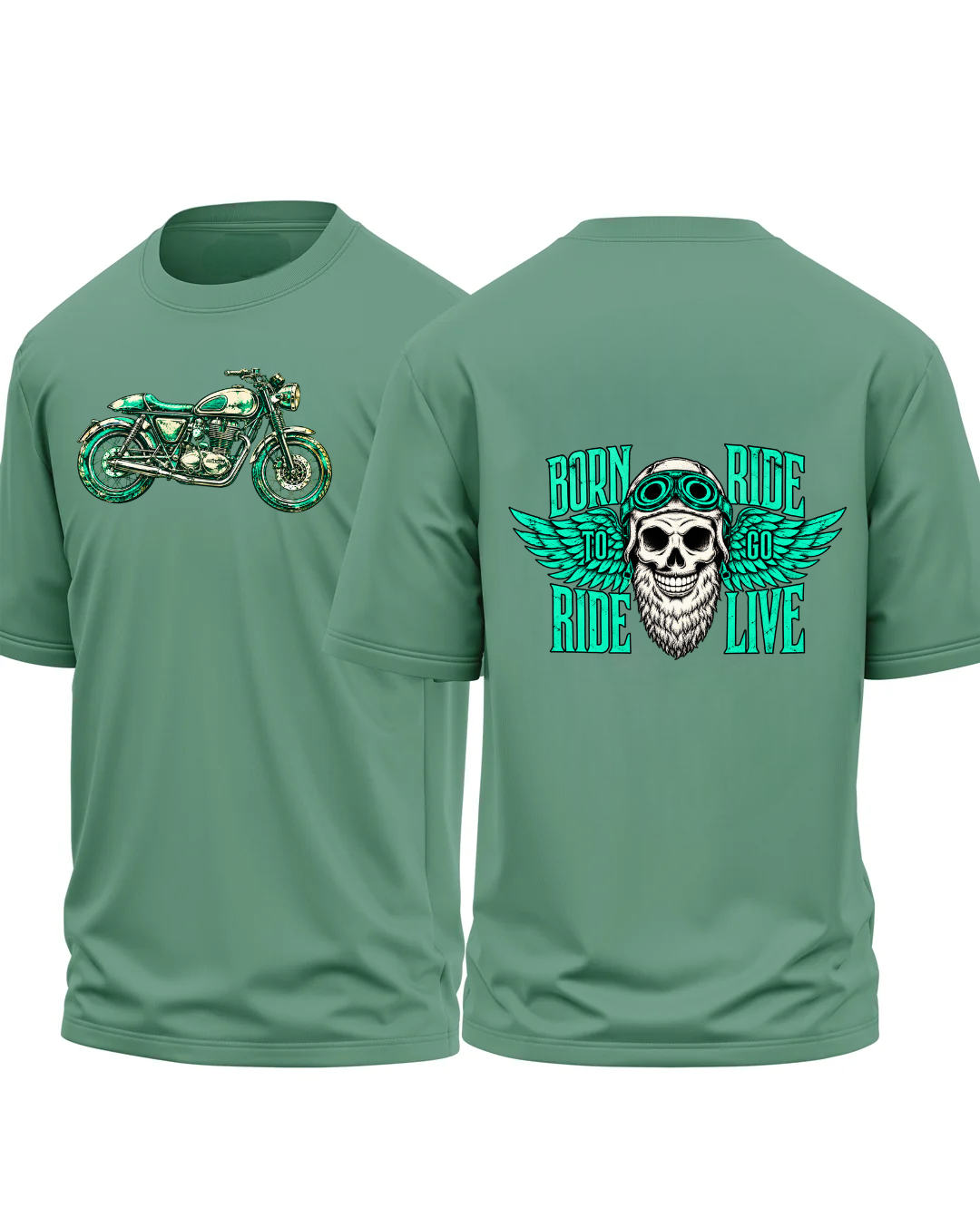 BORN TO RIDE Oversized T-Shirt