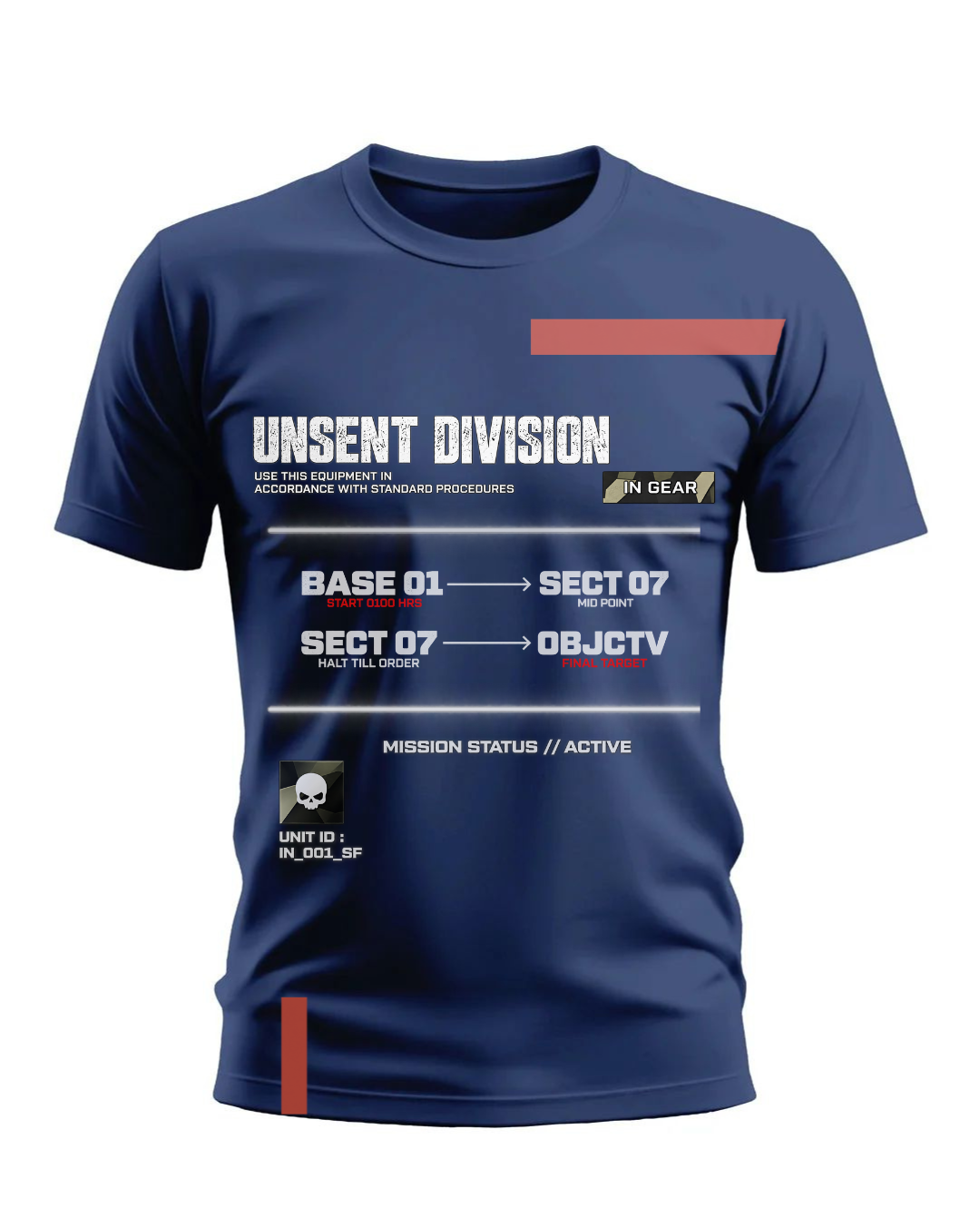 Unsent Division Cotton T-shirt