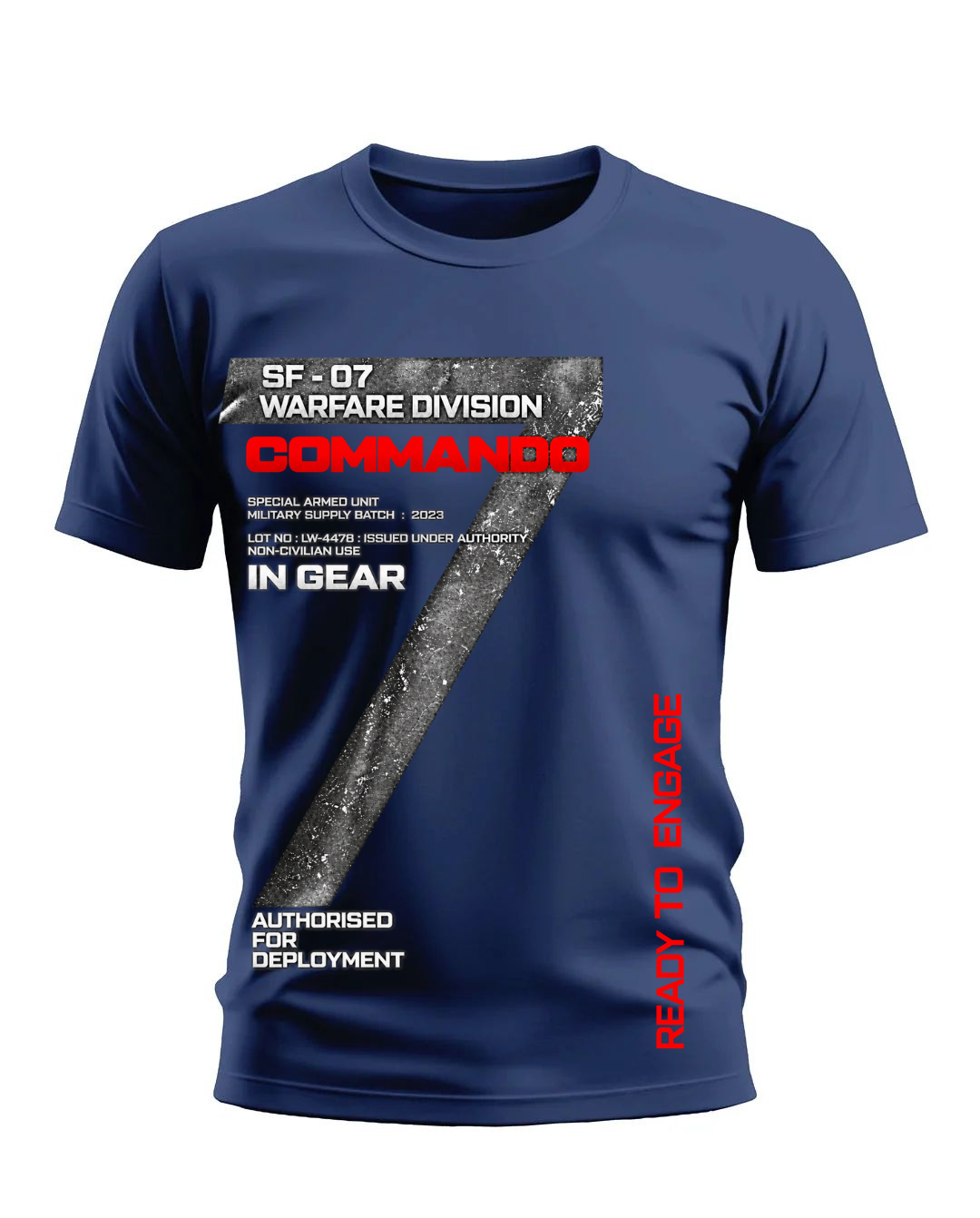 Warefare Division Soft Cotton T-shirt
