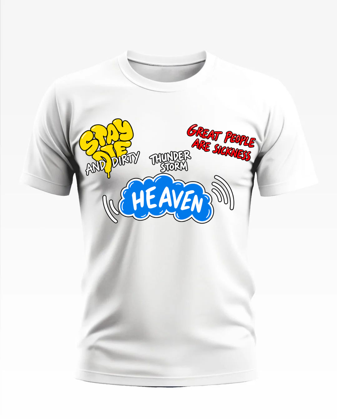 Heaven Graphic Printed T-Shirt
