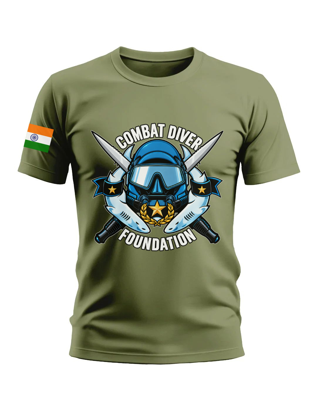 Combat Diver Foundation Soft Cotton T-shirt