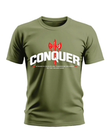 Conquer Graphic Printed T-Shirt
