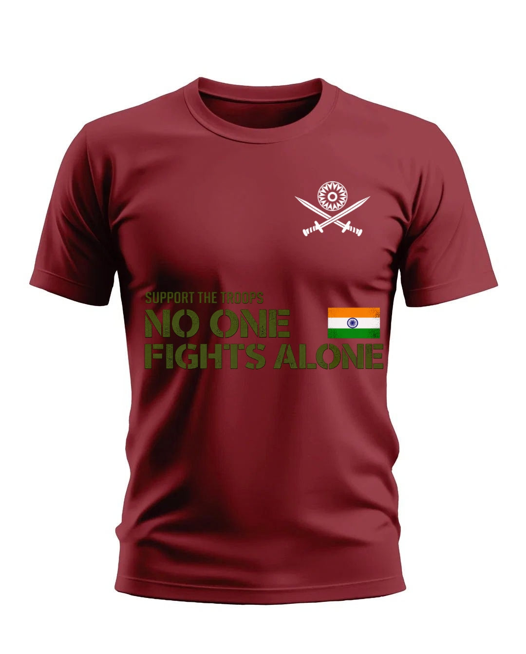 Support The Troops Cotton T-Shirt