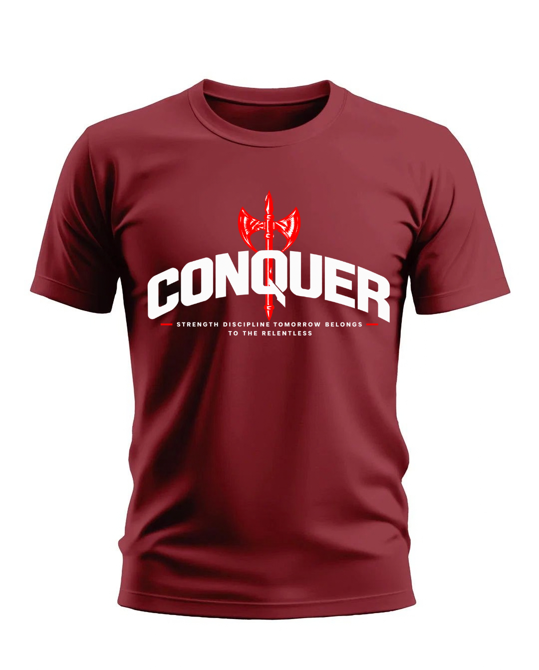 Conquer Graphic Printed T-Shirt