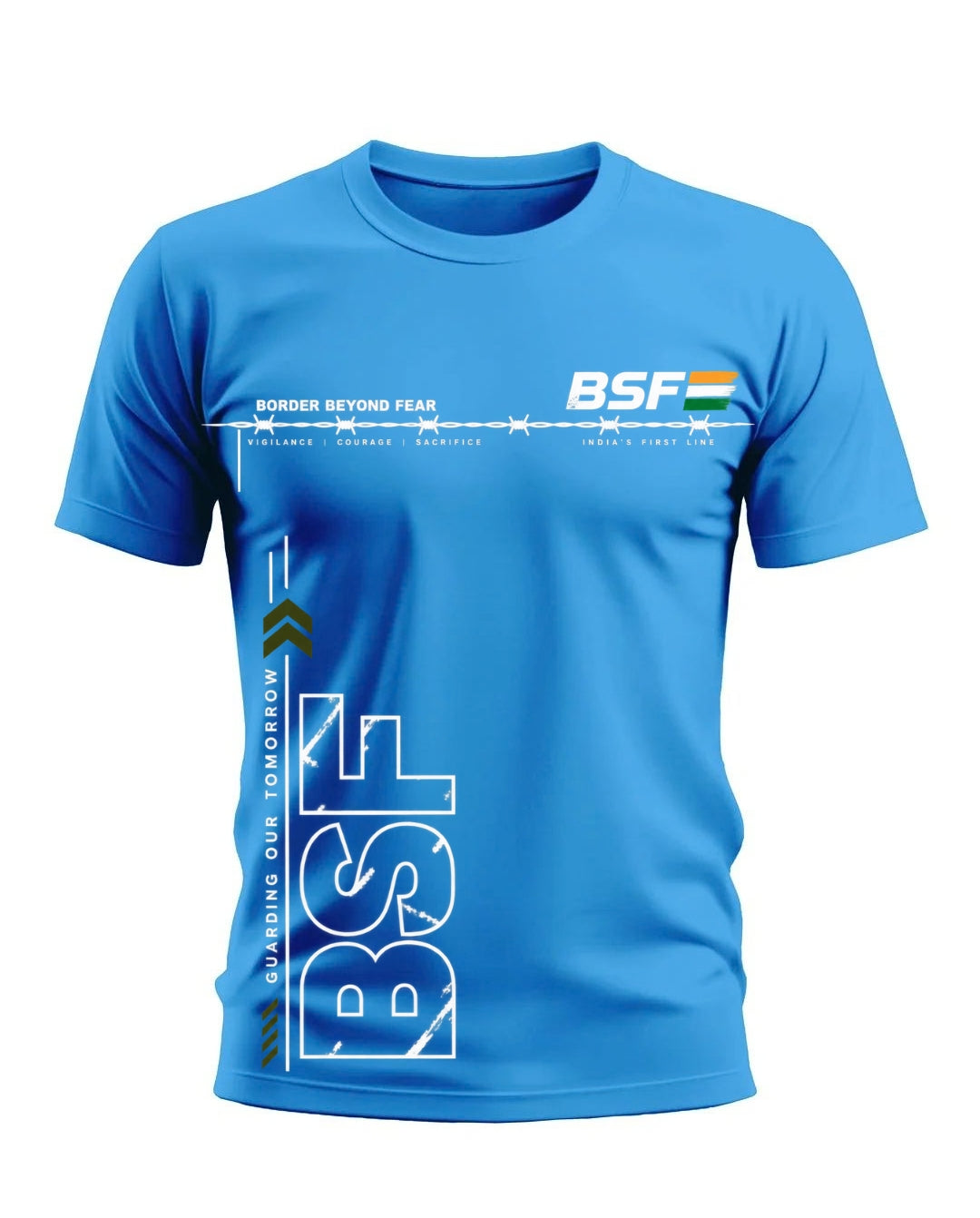 BSF Border Beyond Fear Cotton T-Shirt